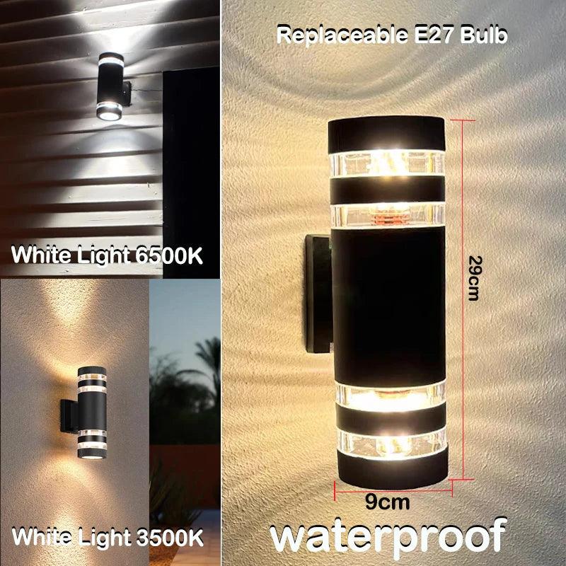 Elevate Your Outdoors with the AuraGlow Wall Light Fixture