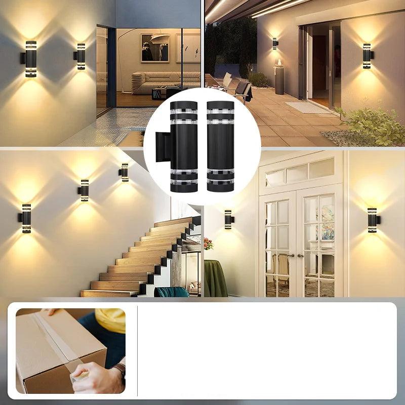 Elevate Your Outdoors with the AuraGlow Wall Light Fixture