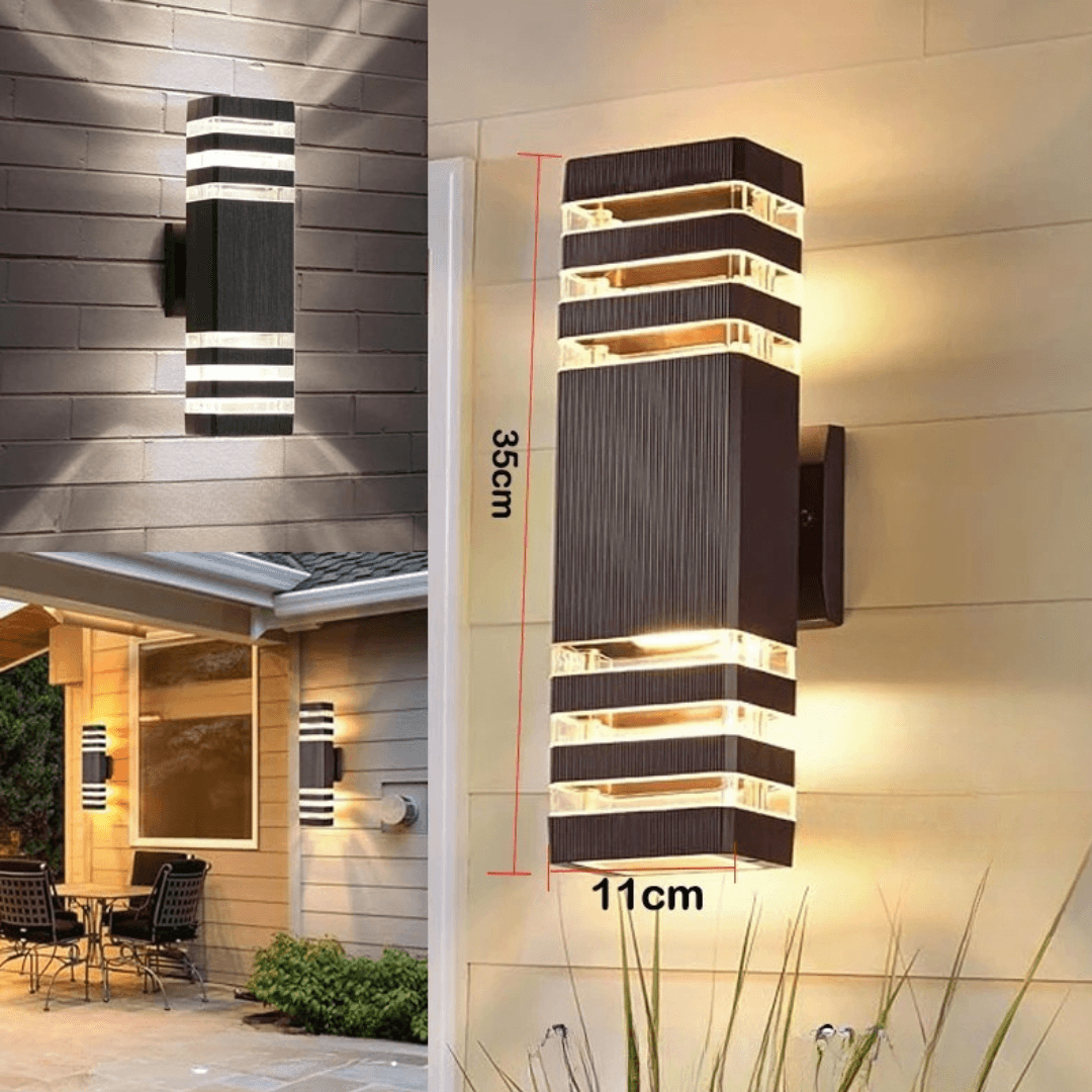 Elevate Your Outdoors with the AuraGlow Wall Light Fixture