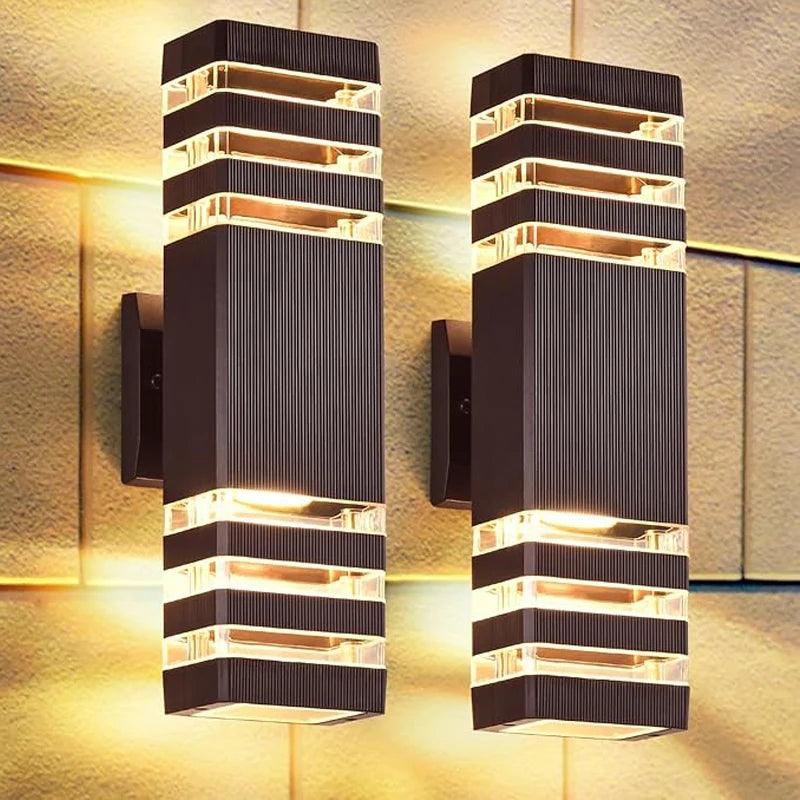 Elevate Your Outdoors with the AuraGlow Wall Light Fixture