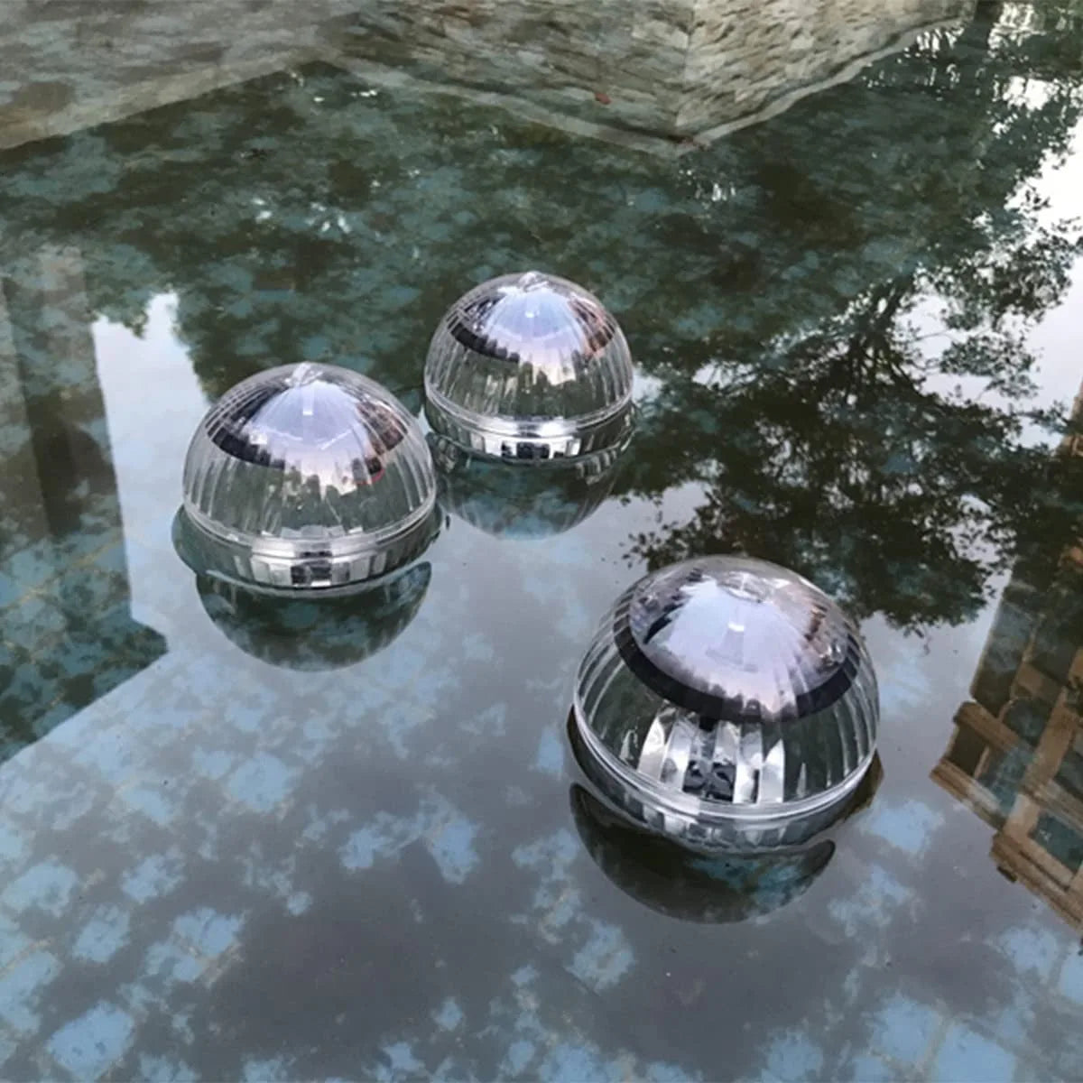 LuminousWave - Waterproof Solar Lights with Color Effects