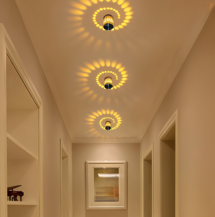 VividSpire LED Color Changing Wall Light – Modern Indoor Illumination