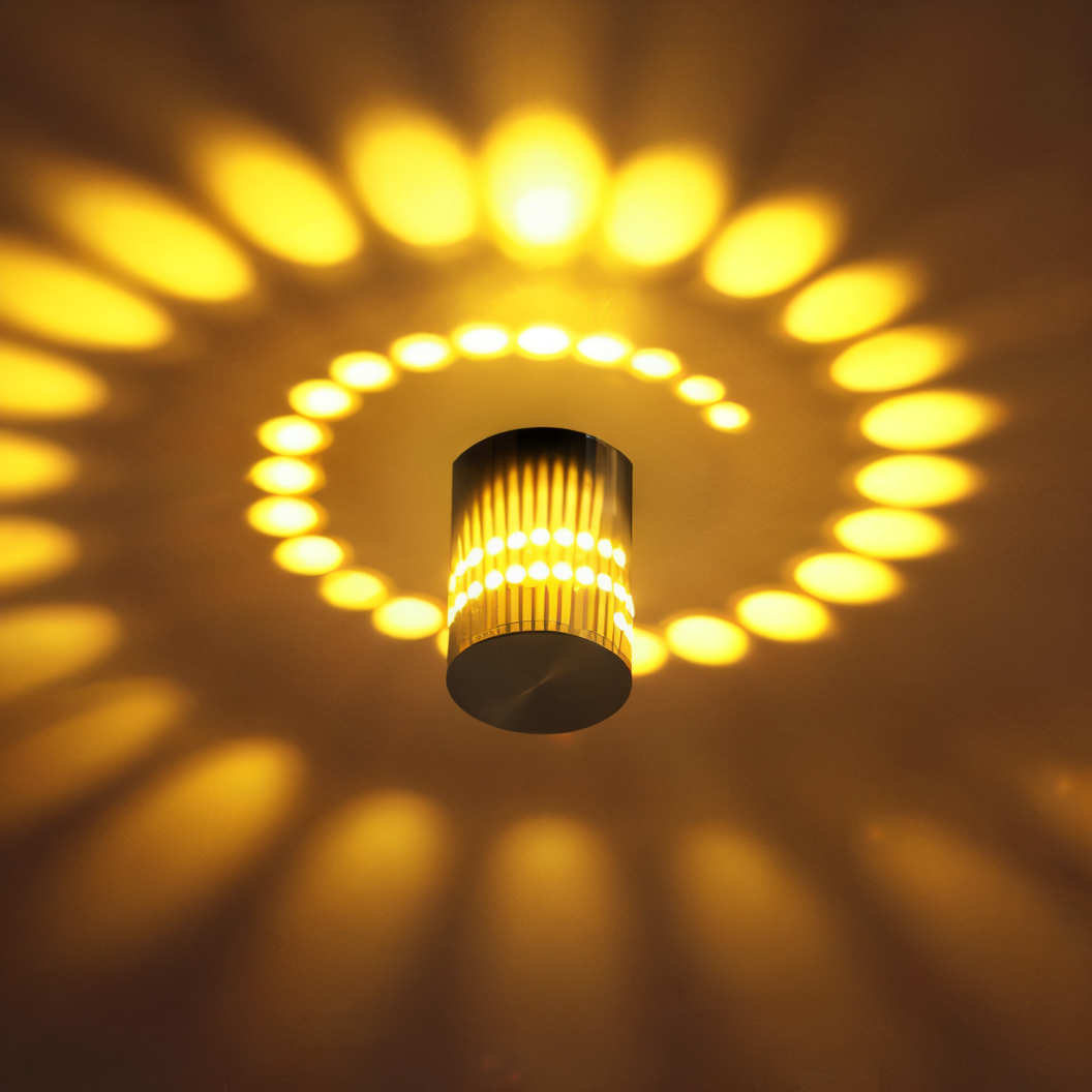 VividSpire LED Color Changing Wall Light – Modern Indoor Illumination
