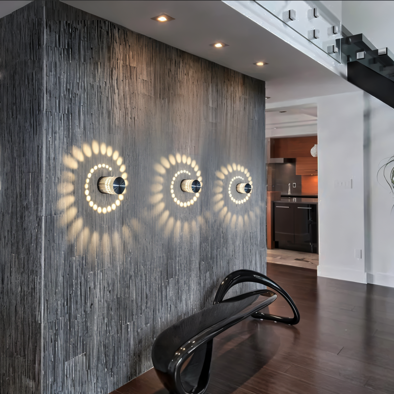VividSpire LED Color Changing Wall Light – Modern Indoor Illumination