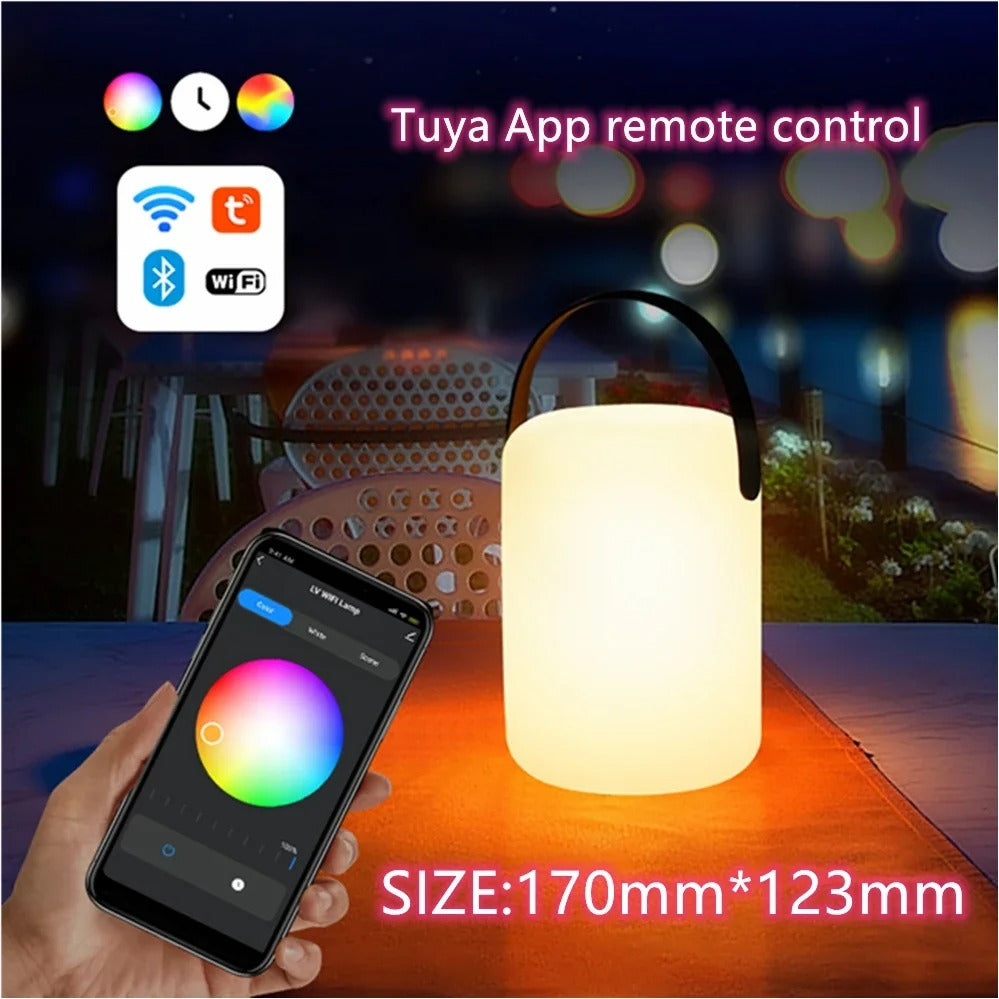 VersaGlow Wireless LED Table Lamp with Remote Control