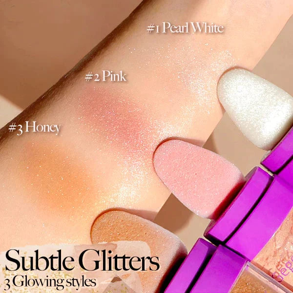 Glitter Highlighter Pen - Luminous Dust Effect