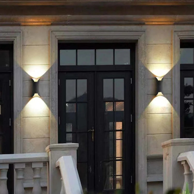 BrilliantGlow Versatile LED Wall Light for Indoor & Outdoor Use
