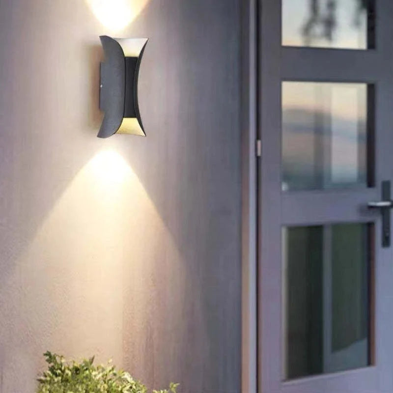 BrilliantGlow Versatile LED Wall Light for Indoor & Outdoor Use