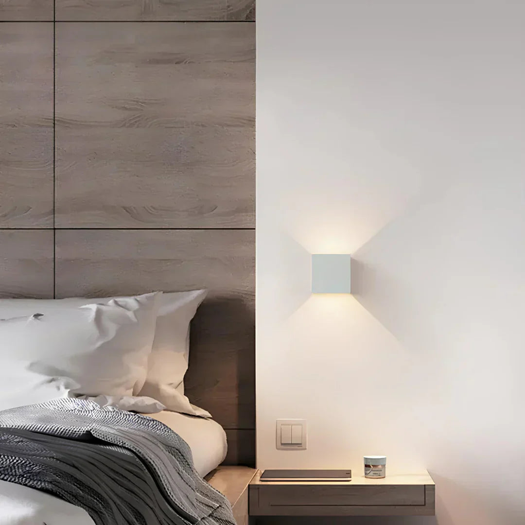 Elegant Motion-Activated LED Wall Lamp - 2700K Warm Glow