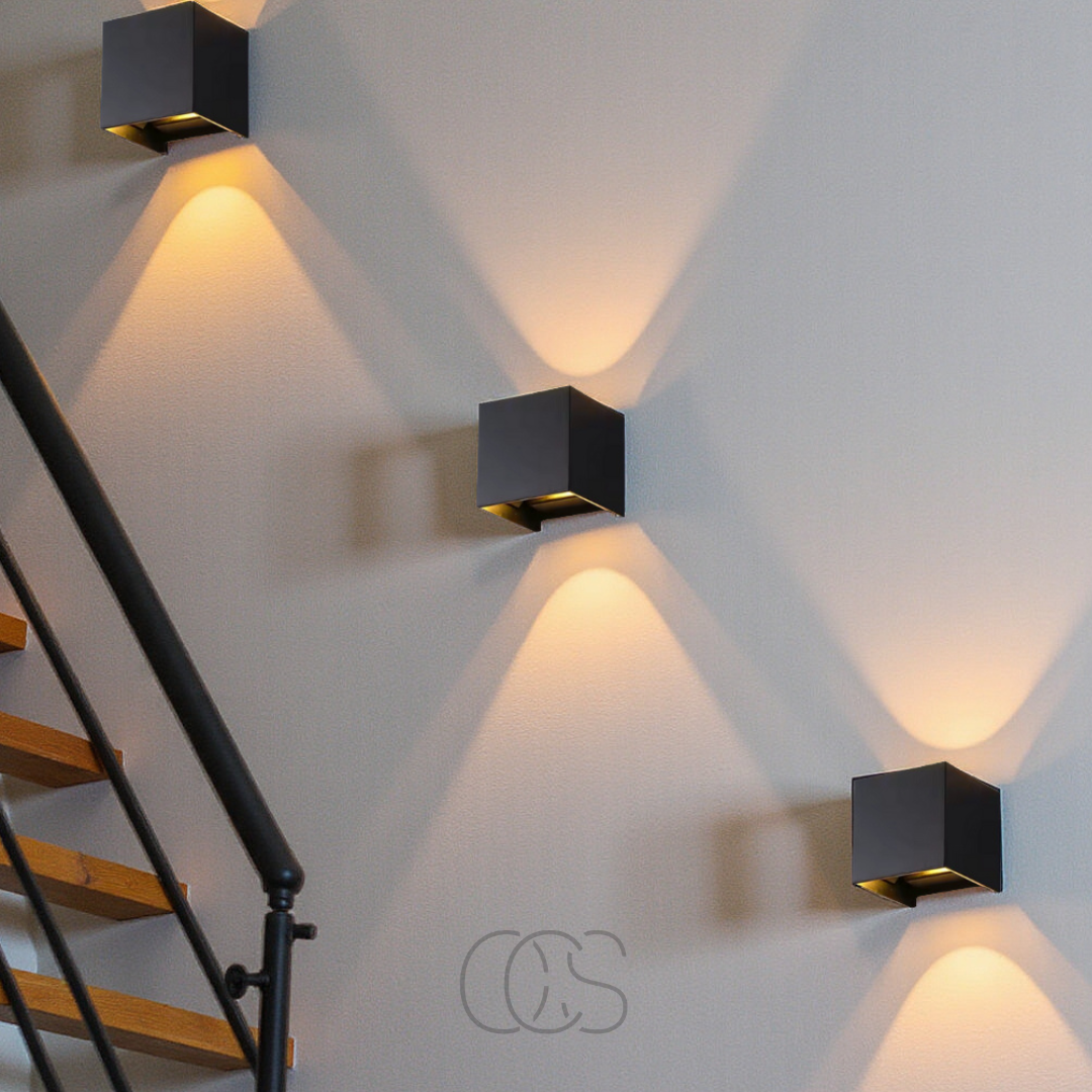 Elegant Motion-Activated LED Wall Lamp - 2700K Warm Glow