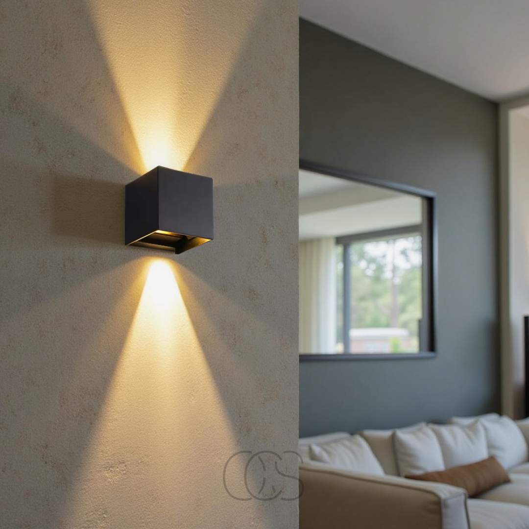 Elegant Motion-Activated LED Wall Lamp - 2700K Warm Glow