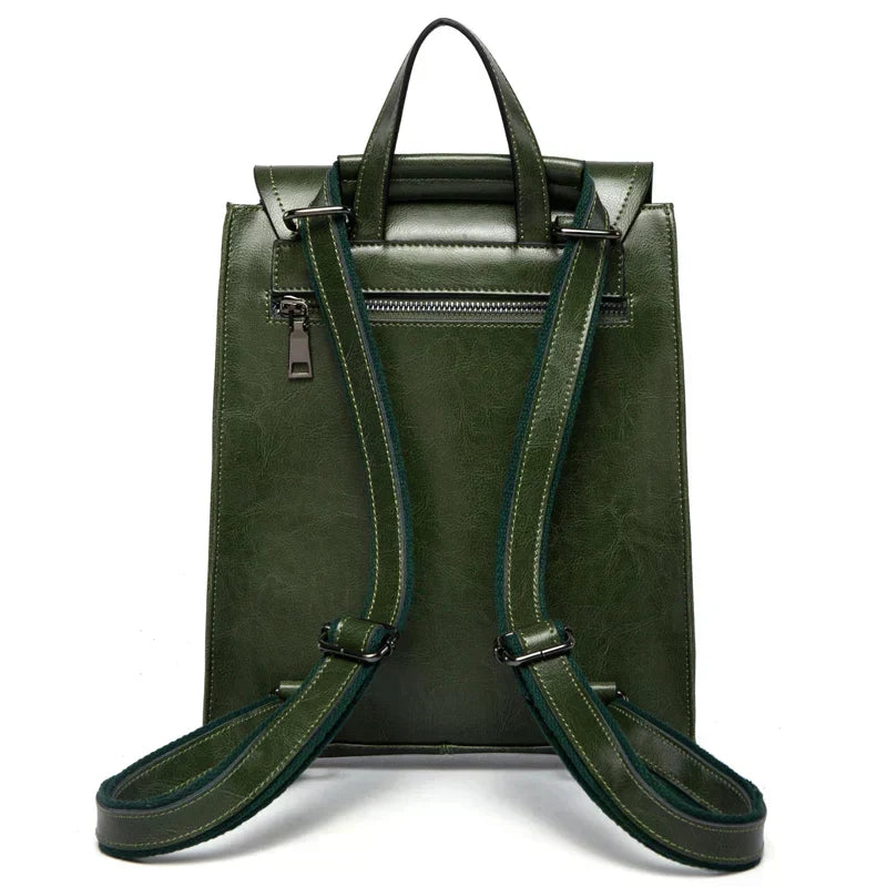 Sophisticated Leather Backpack for Everyday Elegance