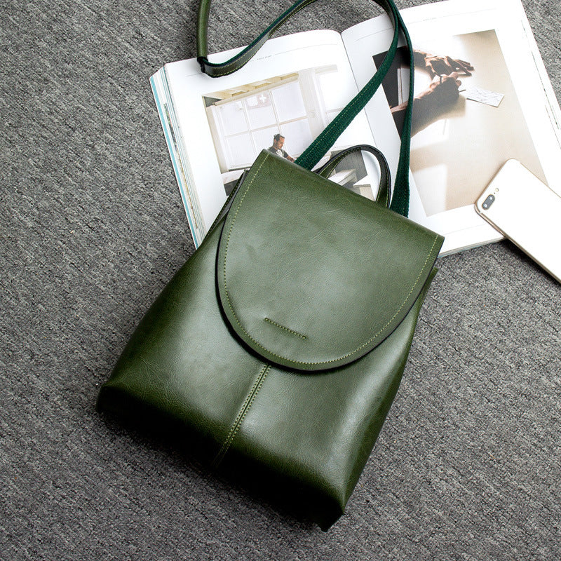 Sophisticated Leather Backpack for Everyday Elegance