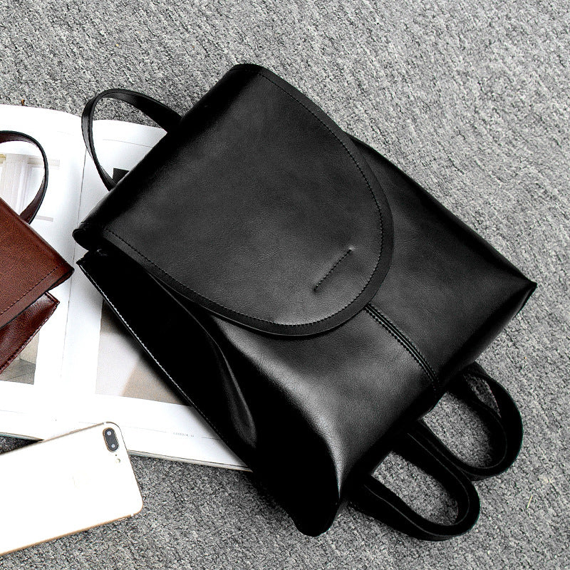 Sophisticated Leather Backpack for Everyday Elegance
