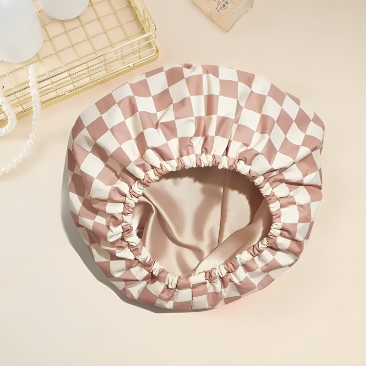 Hair Protection and Care Shower Cap - Custom Fit Design