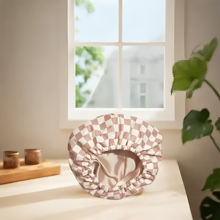 Hair Protection and Care Shower Cap - Custom Fit Design