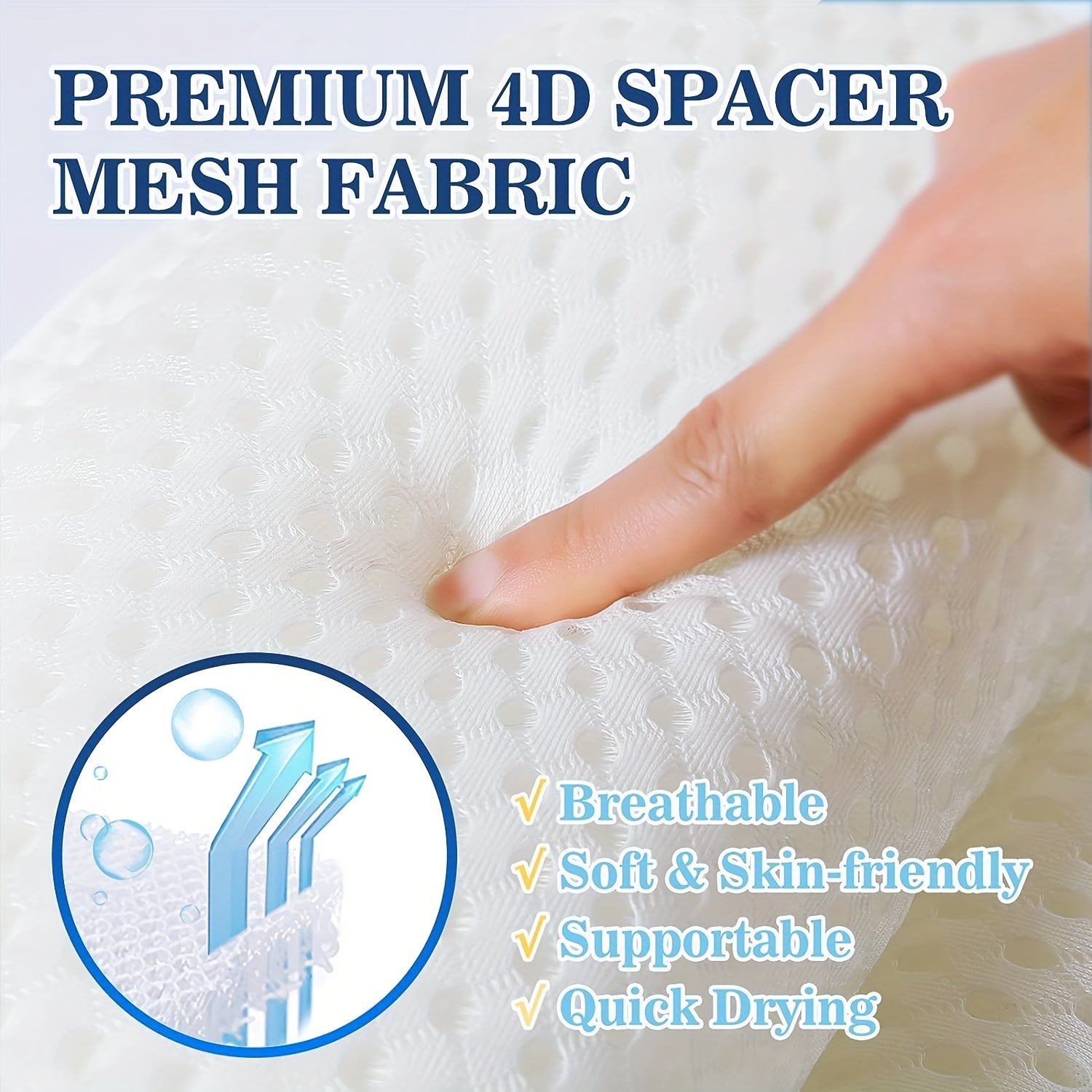 SerenityCloud 4D Bath Support Pillow for Ultimate Comfort
