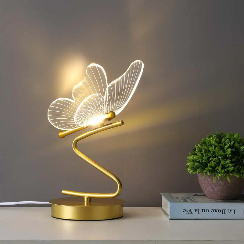Elegant Butterfly LED Table Light for Versatile Home Decor