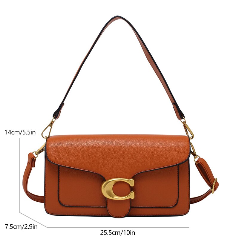 Chic Eco-Friendly Handbag with Elegant Gold and Brown Accents
