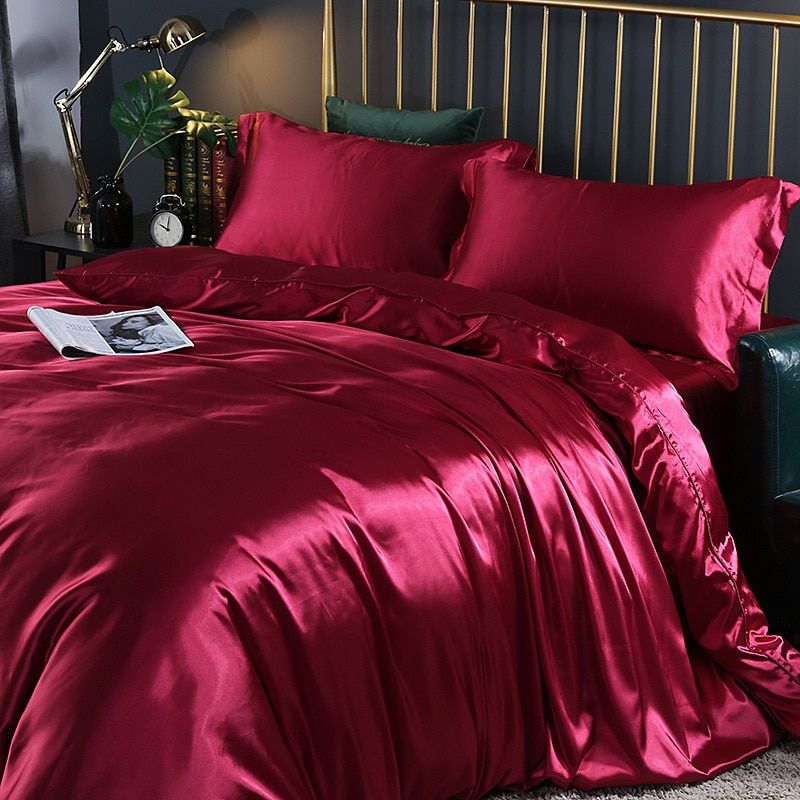 Luxury Silk Duvet Cover - Breathable & Lightweight Comfort