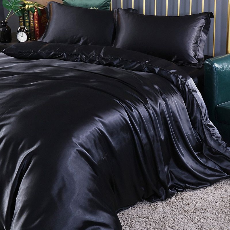 Luxury Silk Duvet Cover - Breathable & Lightweight Comfort