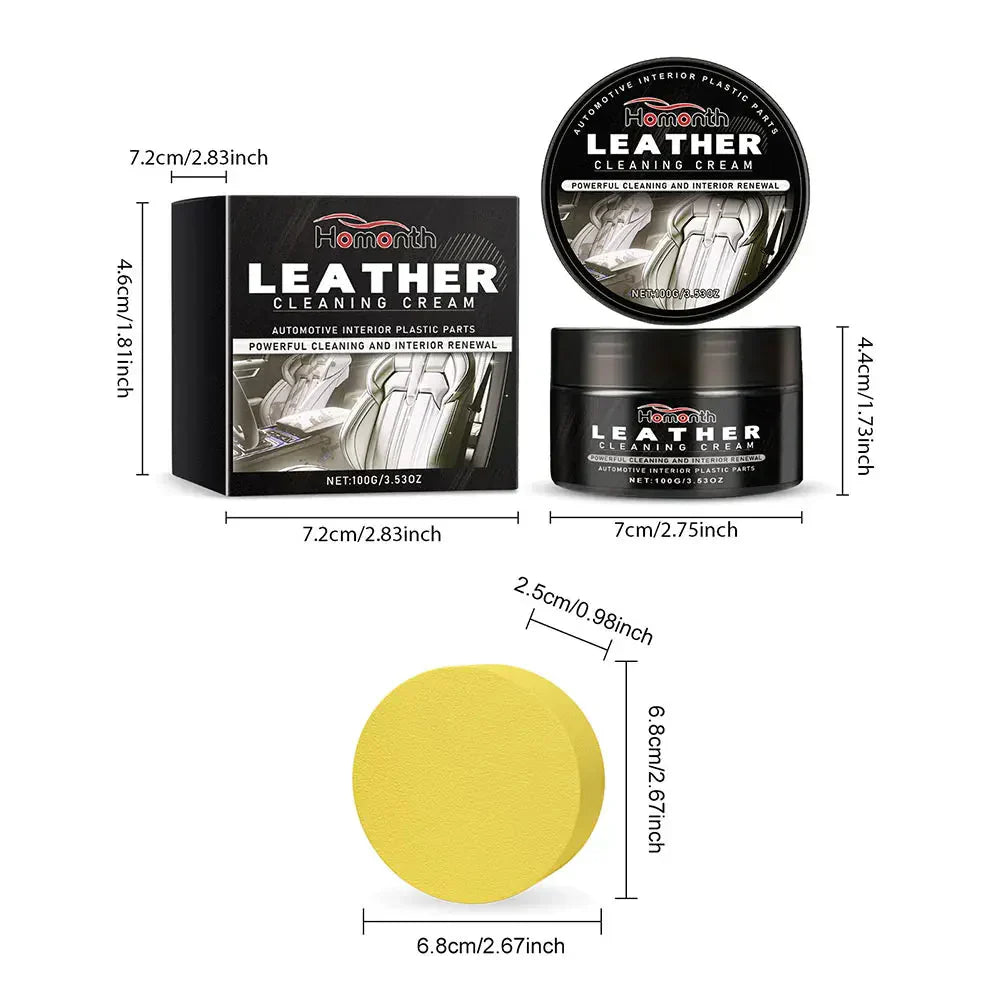 Leather Care Cream for Quality Maintenance
