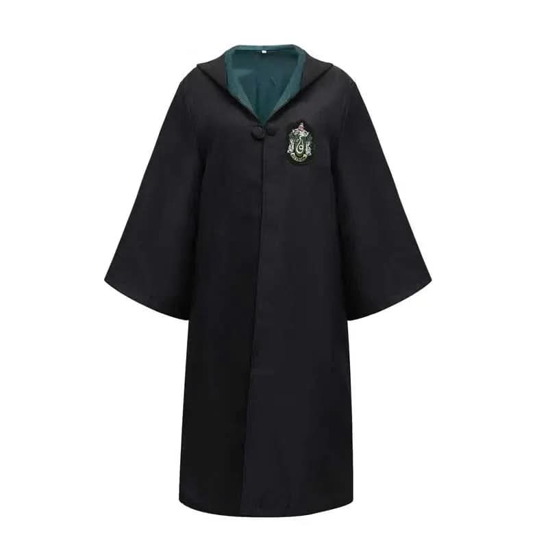 Enchanting Wizard Costume Ensemble with Robe, Wand & More