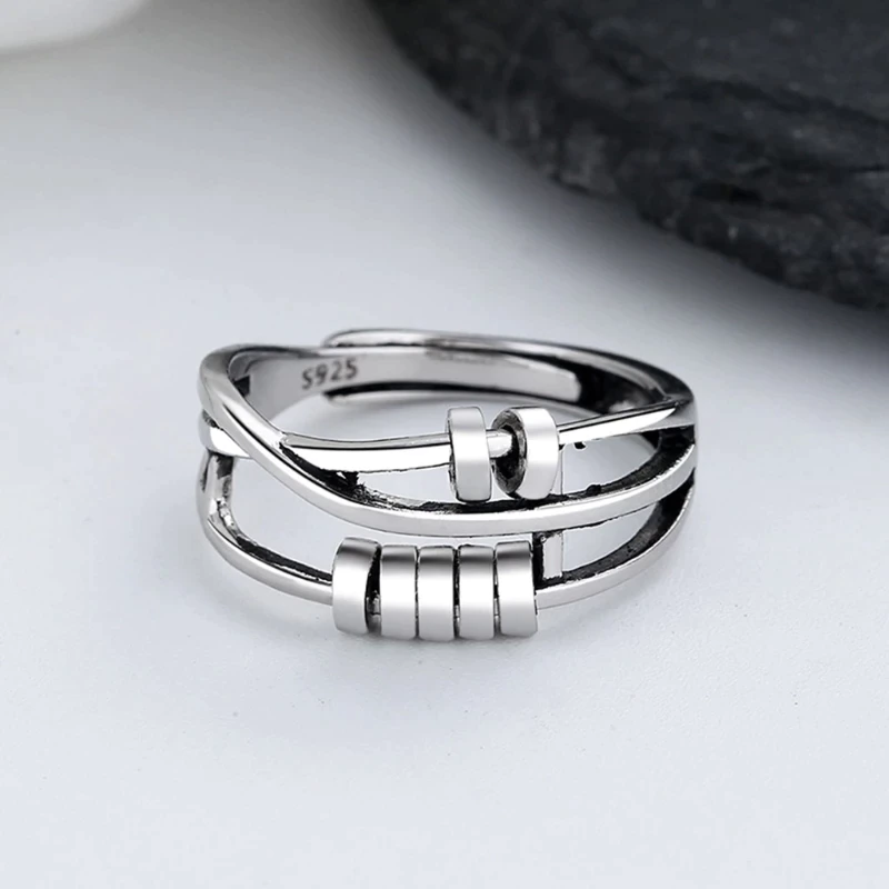 Stress-Relief Spinner Ring for Everyday Calm