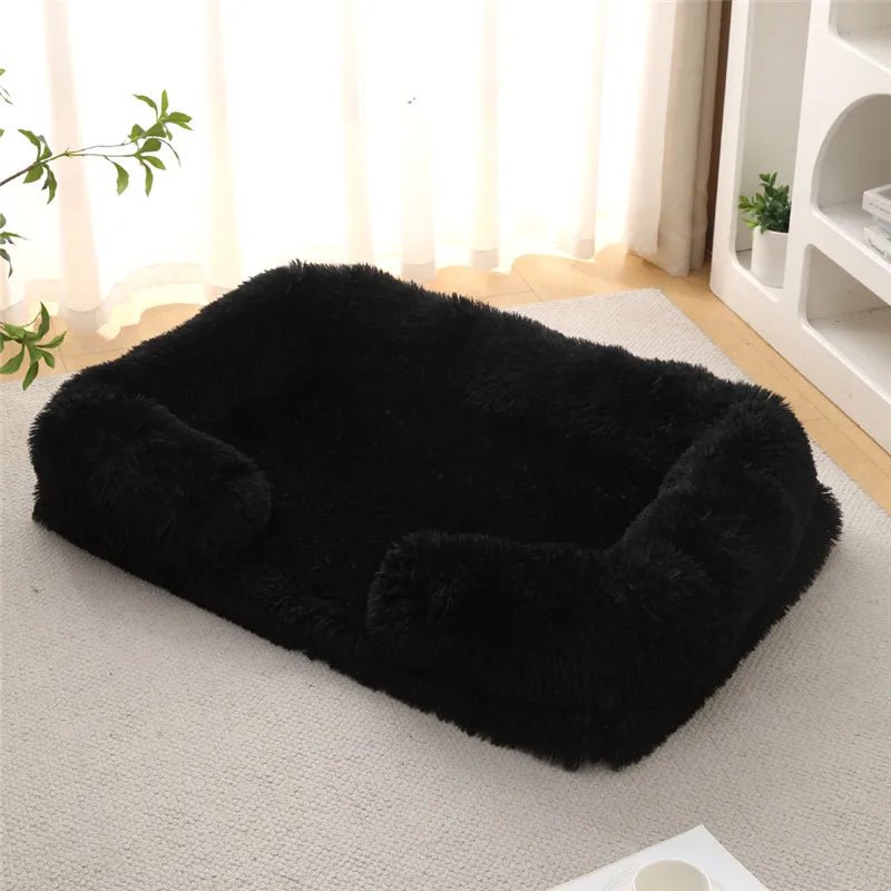 Luxurious Foam Pet Rest with Supportive Side Cushions