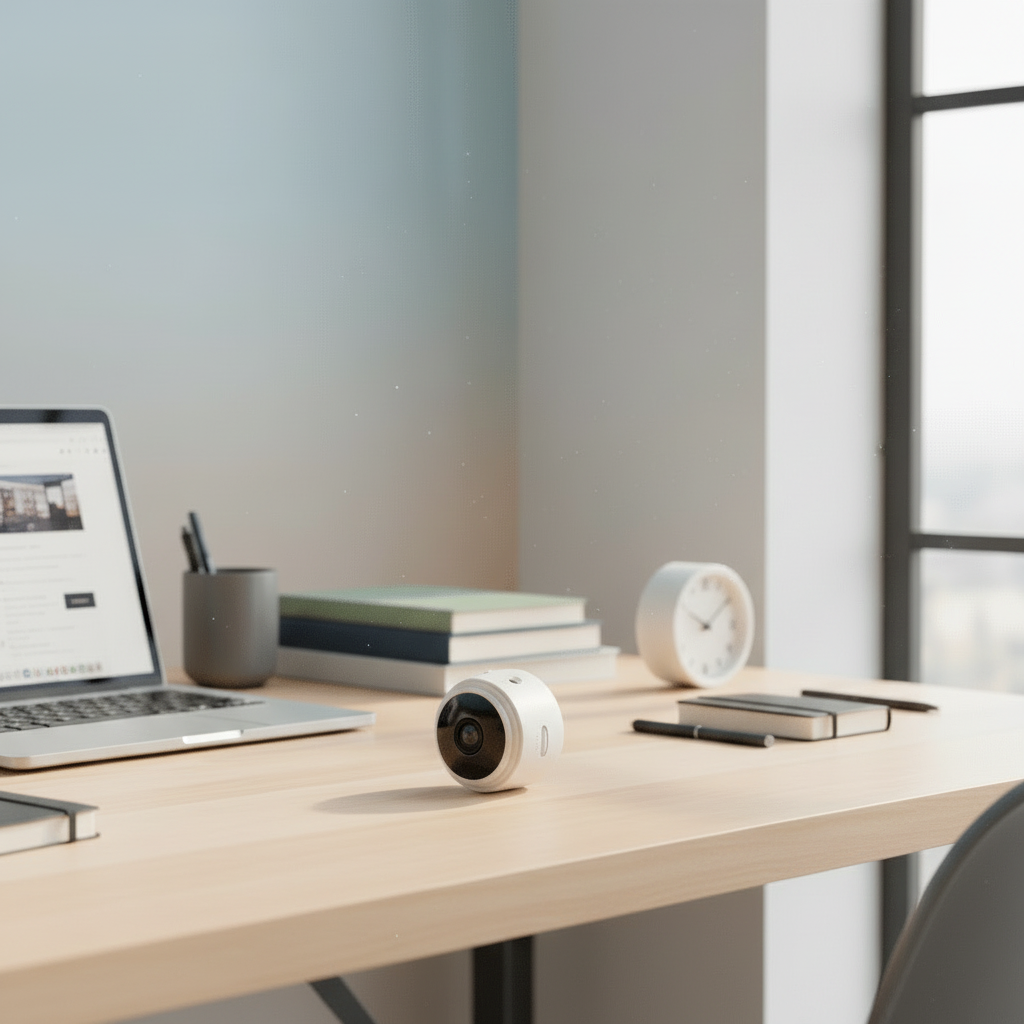 GuardianEye - 1080P Smart Indoor Surveillance Camera with Mobile App Control