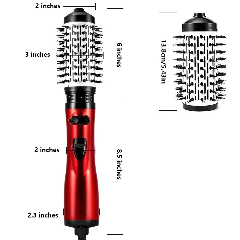 Ultimate 3-in-1 Hair Styling Tool: Dryer, Straightener & Curler