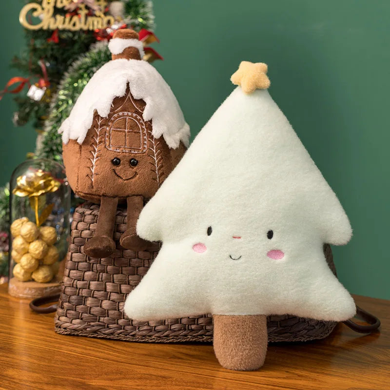 Festive Gingerbread Cuddle Companion – Soft Holiday Pillow