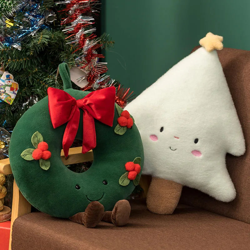 Festive Gingerbread Cuddle Companion – Soft Holiday Pillow
