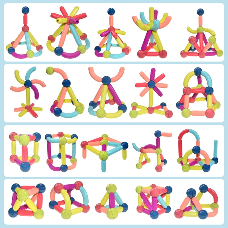 Creative Connect Magnetic Play Set for Kids