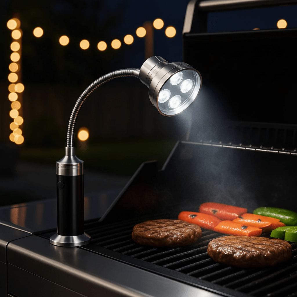 Illuminate Your BBQ Experience with the FlexiGlow Grill Light