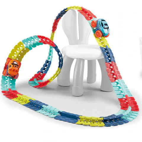 Imagination Express: Interactive Magnetic Car Track Set