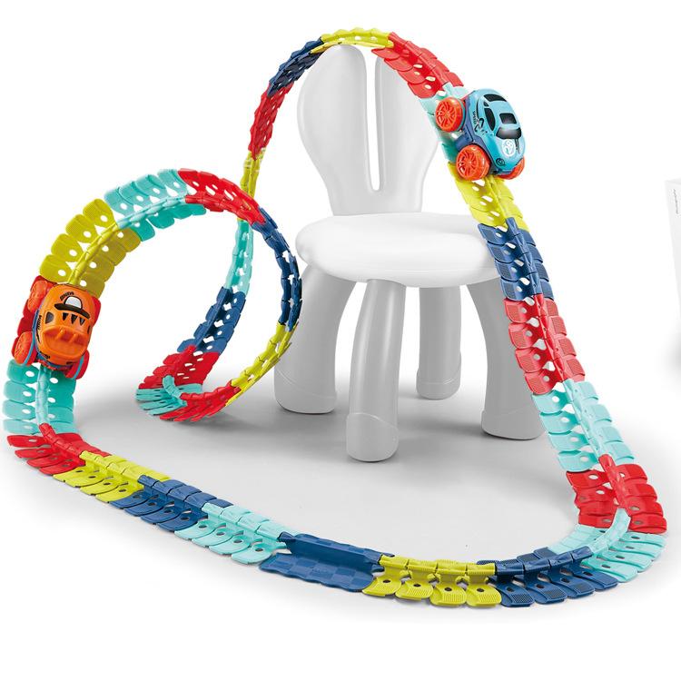 Imagination Express: Interactive Magnetic Car Track Set