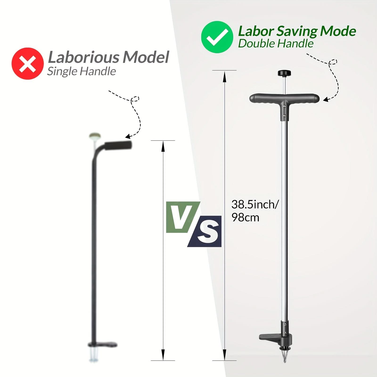 Garden Maintenance Tool - Stand-Up Weeder for Easy and Clean Weeding