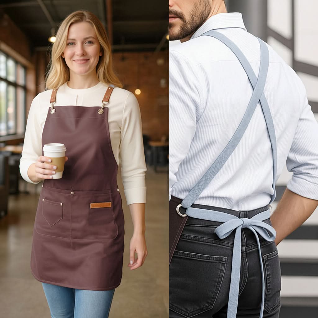 Utility Apron for Everyday Work - Durable and Organized Design