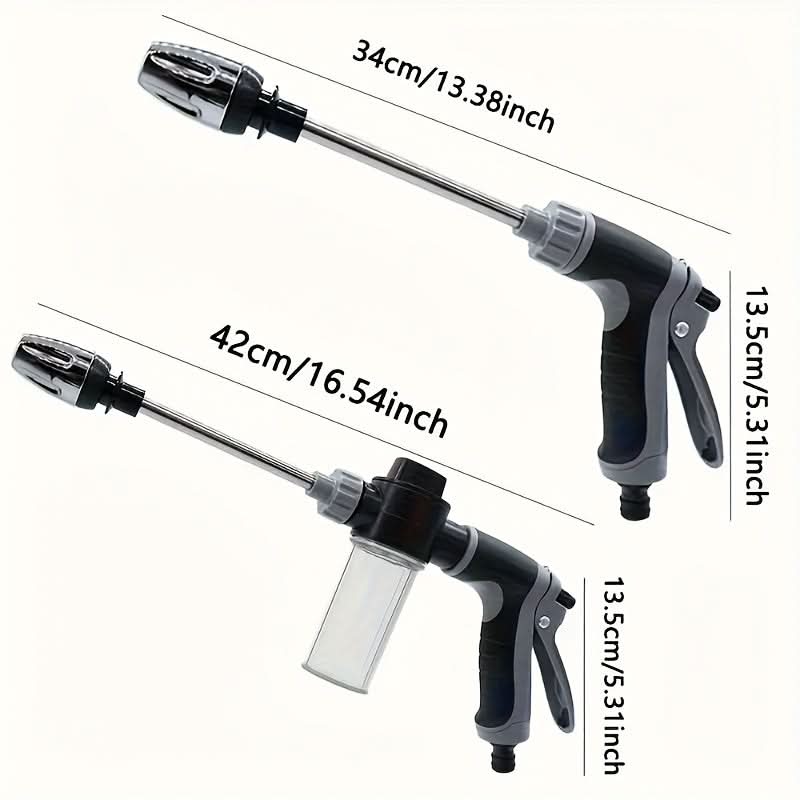 High-Pressure Foam Spray Gun for Effective Outdoor Cleaning
