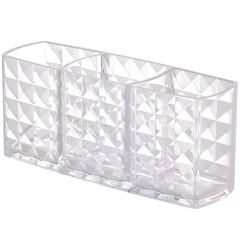 Diamond Patterned Bathroom Storage Cabinet – Organizer for Cosmetics and Essentials