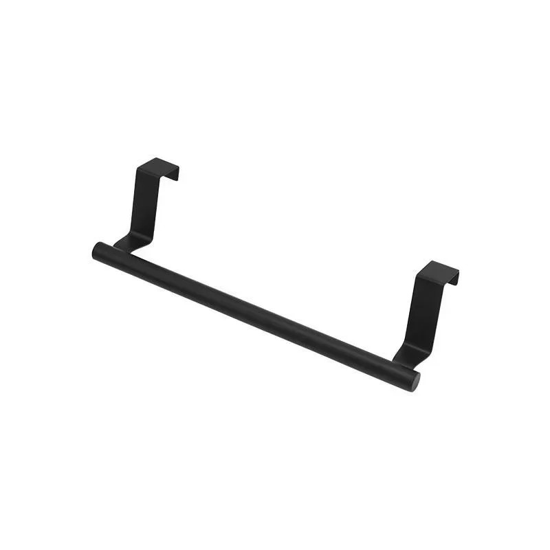 Over-the-Door Towel Rack - Stainless Steel Bar for Kitchen and Bathroom