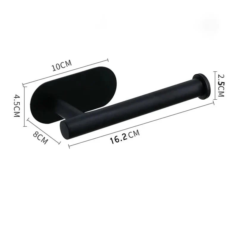 Stainless Steel Wall-Mounted Paper Towel Holder for Kitchen and Bath
