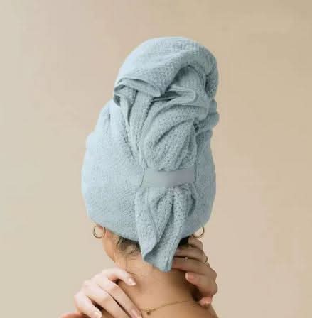 Coral Velvet Hair Drying Towel Wrap – Reduces Frizz and Quick Drying
