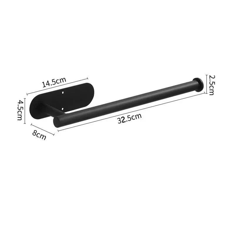 Stainless Steel Wall-Mounted Paper Towel Holder for Kitchen and Bath