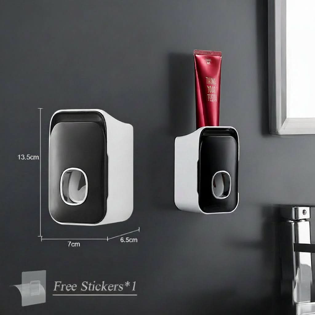 Toothpaste Dispenser – Manual Organizer for a Tidy Bathroom