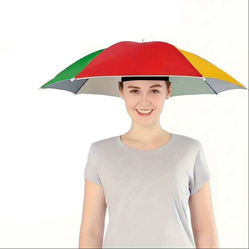 Hands-Free Umbrella Hat for Sun Protection – Lightweight Outdoor Gear