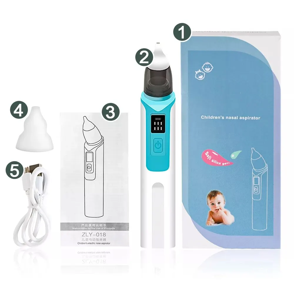 Gentle Baby Nasal Cleaner with Safe Suction Technology