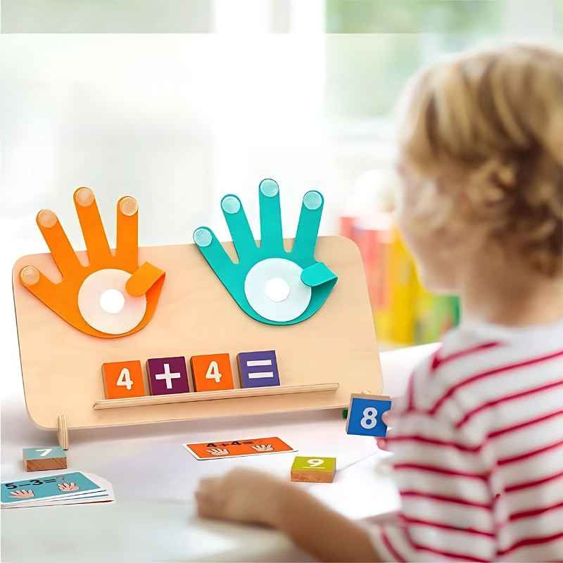 Montessori Finger Counting Board for Kids