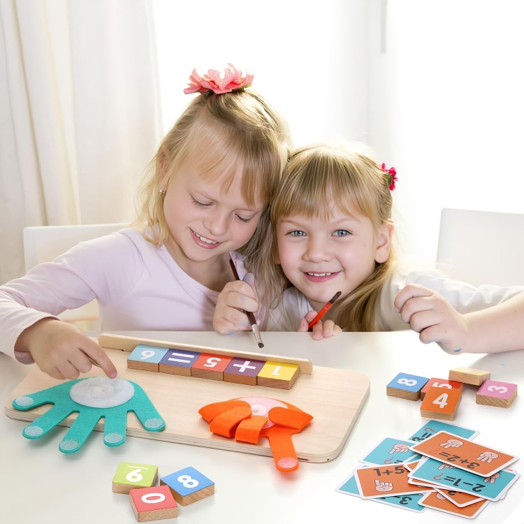 Montessori Finger Counting Board for Kids